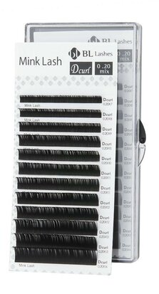 BL Lashes D- Krul gemixt  (7-14mm)